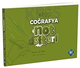 KPSS Coğrafya Konu Anlatımlı Not Defteri - 1