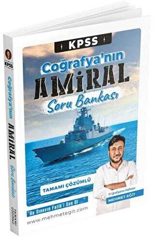 KR Akademi Yayınları 2022 KPSS Coğrafya`nın Amiral Soru Bankası Tamamı Çözümlü