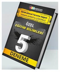 TKM Akademi 2022 KPSS Eğitim Bilimleri 5 Deneme Çözümlü - TKM Akademi