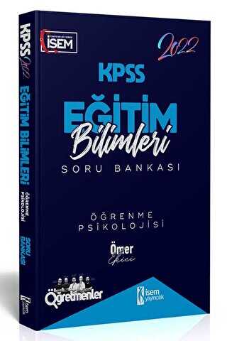 2022 KPSS Eğitim Bilimleri Öğrenme Psikolojisi Soru Bankası - İSEM Yayıncılık