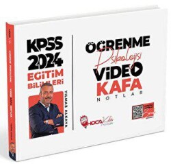 2024 KPSS Eğitim Bilimleri Öğrenme Psikolojisi Video Kafa Notlar - Hoca Kafası Yayınları