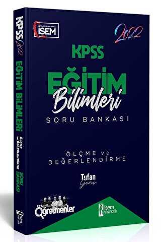 2022 KPSS Eğitim Bilimleri Ölçme ve Değerlendirme Soru Bankası - İSEM Yayıncılık