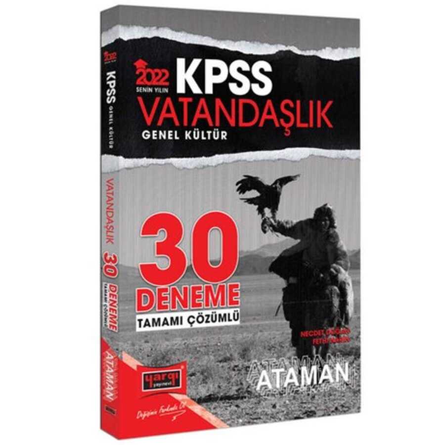 2022 KPSS Genel Kültür Ataman Vatandaşlık Tamamı Çözümlü 30 Deneme
