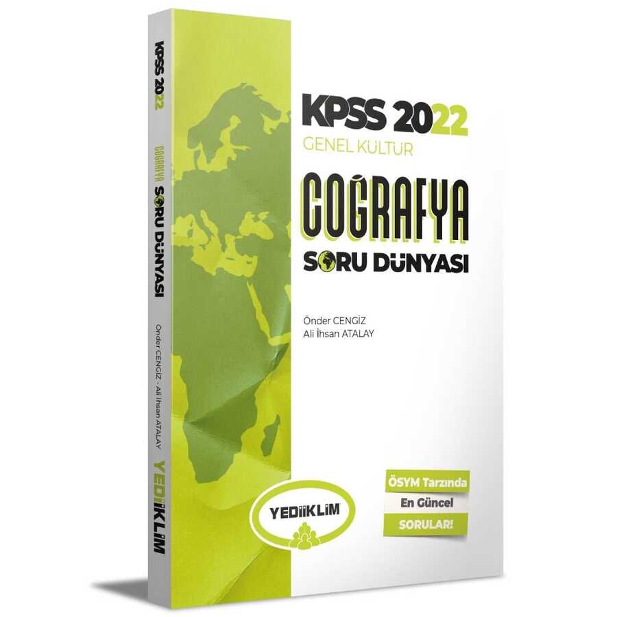 2022 KPSS Genel Kültür Coğrafya Soru Dünyası