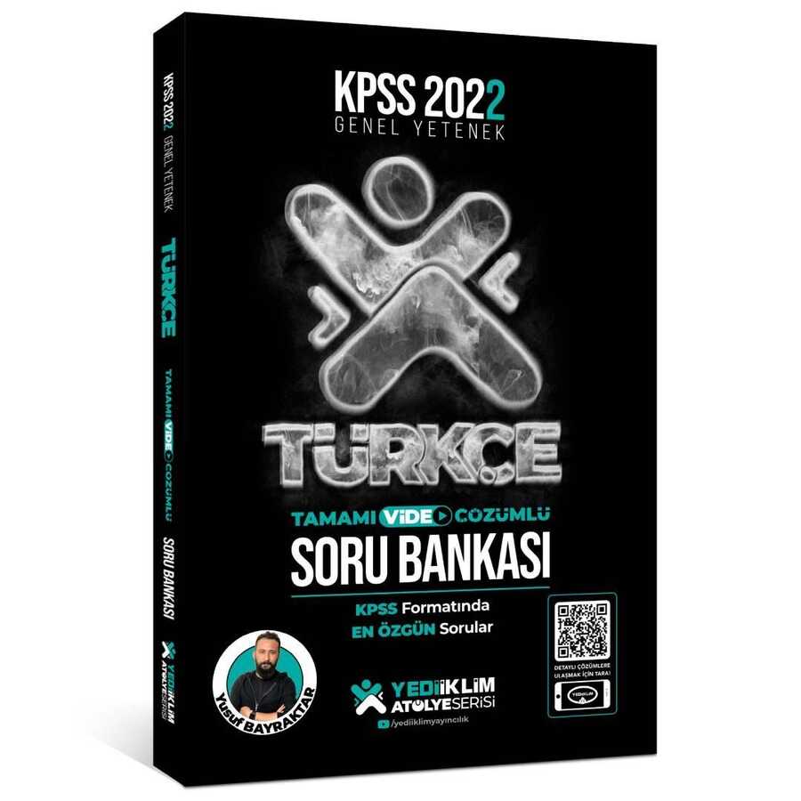2022 KPSS Genel Yetenek Atölye Serisi Türkçe Tamamı Video Çözümlü Soru Bankası
