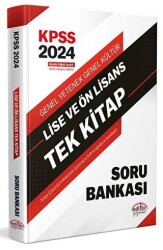 2022 KPSS Lise ve Önlisans Tek Kitap Soru Bankası - Editör Yayınevi