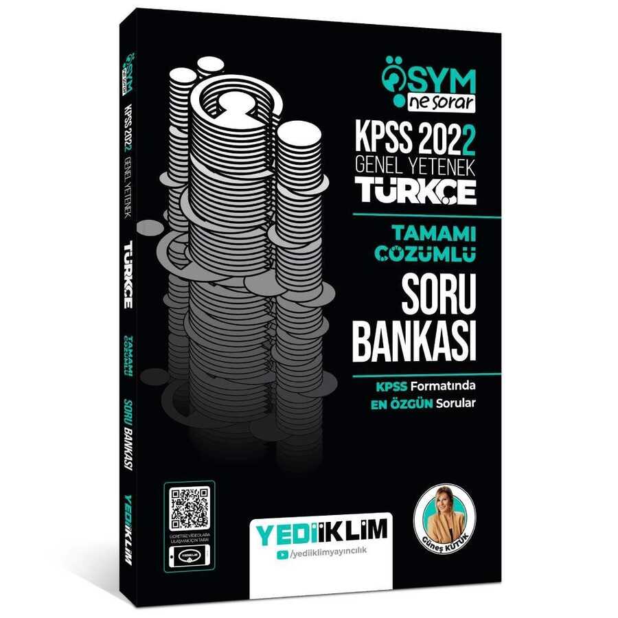 2022 KPSS Türkçe ÖSYM Ne Sorar Soru Bankası Çözümlü