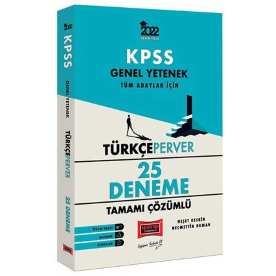 KPSS Genel Yetenek TürkçePerver Tamamı Çözümlü 25 Deneme