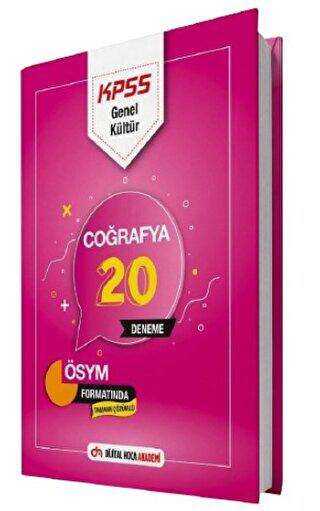 Dijital Hoca KPSS Genel Kültür Coğrafya Tamamı Çözümlü 20 Deneme - Dijital Hoca