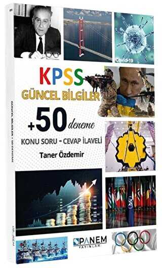 Panem Yayınları 2022 KPSS Güncel Bilgiler + 50 Deneme