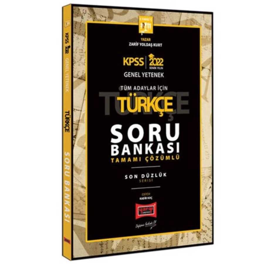 KPSS GY GK Son Düzlük Türkçe Tamamı Çözümlü Soru Bankası