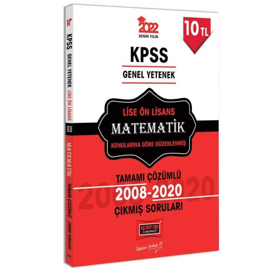 2022 KPSS GY Lise Ön Lisans Matematik Tamamı Çözümlü Çıkmış Sorular