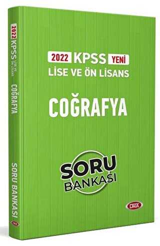 Data KPSS Lise Ve Ön Lisans Coğrafya Soru Bankası 2022 - Data Yayınları