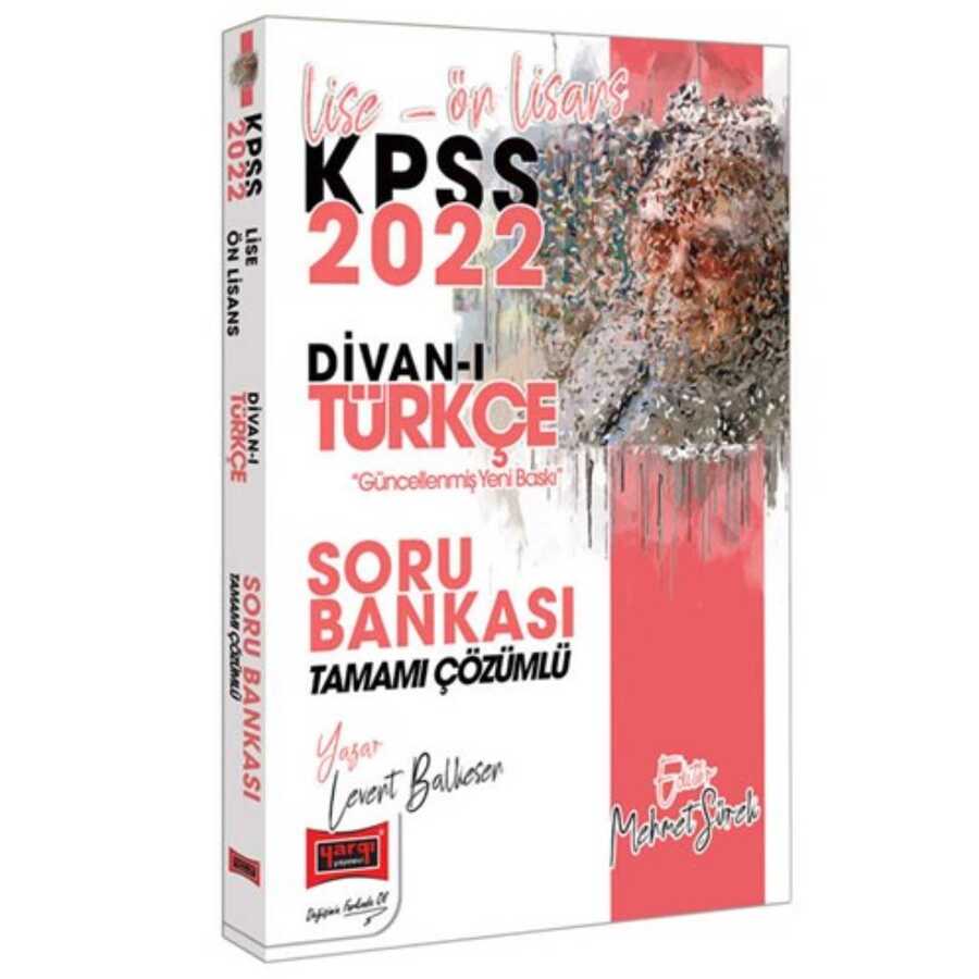 2022 KPSS Lise Ön Lisans Divanı Türkçe Tamamı Çözümlü Soru Bankası