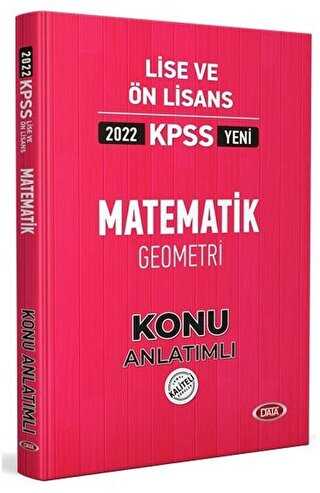 Data KPSS Lise ve Ön Lisans Matematik Geometri Konu Kitabı 2022 - Data Yayınları