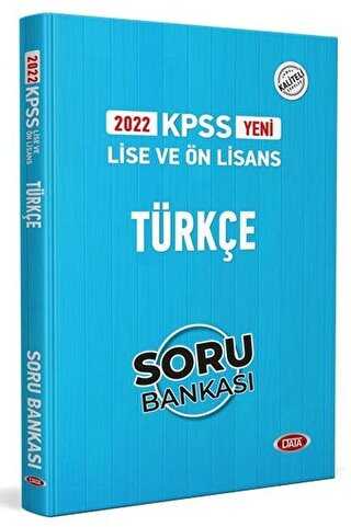 Data KPSS Lise ve Ön Lisans Türkçe Çözümlü Soru Bankası 2022 - Data Yayınları