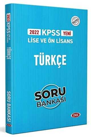 Data KPSS Lise ve Ön Lisans Türkçe Çözümlü Soru Bankası 2022