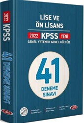 2024 KPSS Lise ve Ön Lisans 41 Deneme Sınavı - Karekod Çözümlü - Data Yayınları