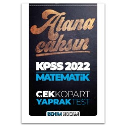 KPSS Matematik Çek Kopart Yaprak Test - Benim Hocam Yayınları