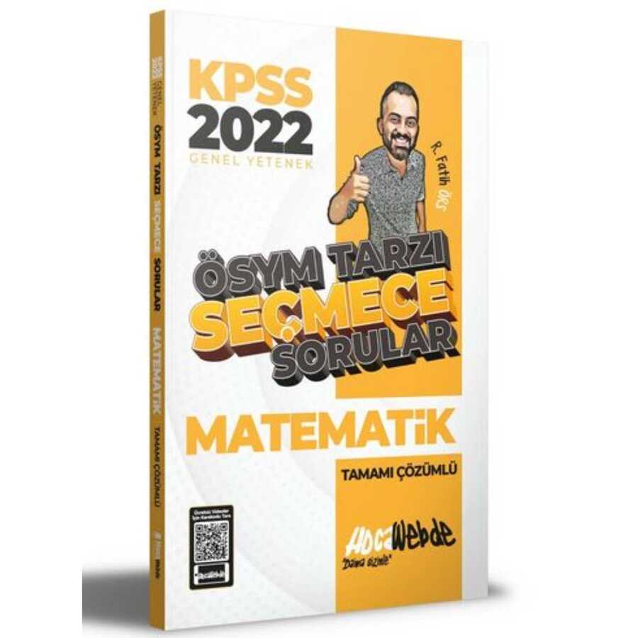 2022 KPSS Matematik ÖSYM Tarzı Seçmece Sorular Tamamı Çözümlü Soru Bankası