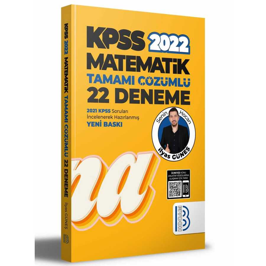 2022 KPSS Matematik Tamamı Çözümlü 22 Deneme