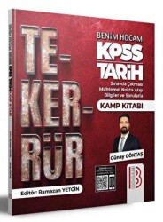 KPSS Tarih Tekerrür Kamp Kitabı - Benim Hocam Yayınları