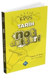 KPSS Tarih Konu Anlatımlı Not Defteri - KR Akademi Yayınları