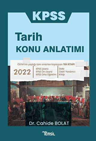 KPSS Tarih Konu Anlatımı - Temsil Kitap