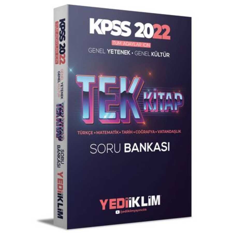 Kpss 2022 Tüm Adaylar İçin Genel Yetenek Genel Kültür Tek Kitap Soru Bankası