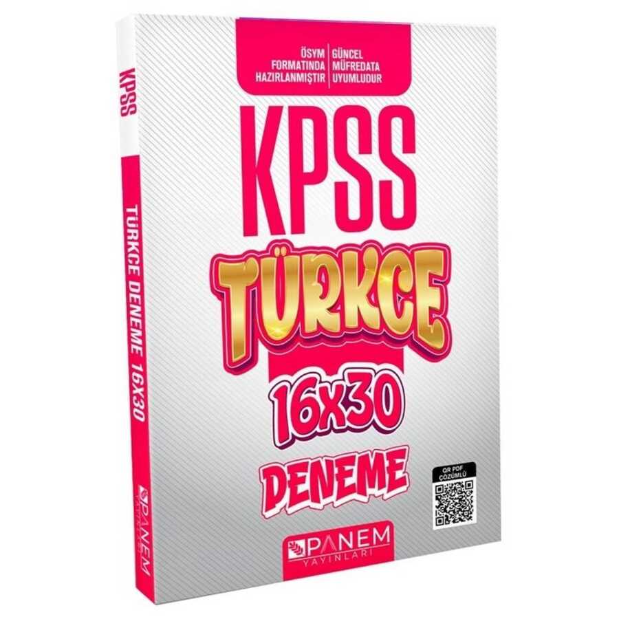 2022 KPSS Türkçe 16x30 Deneme PDF Çözümlü