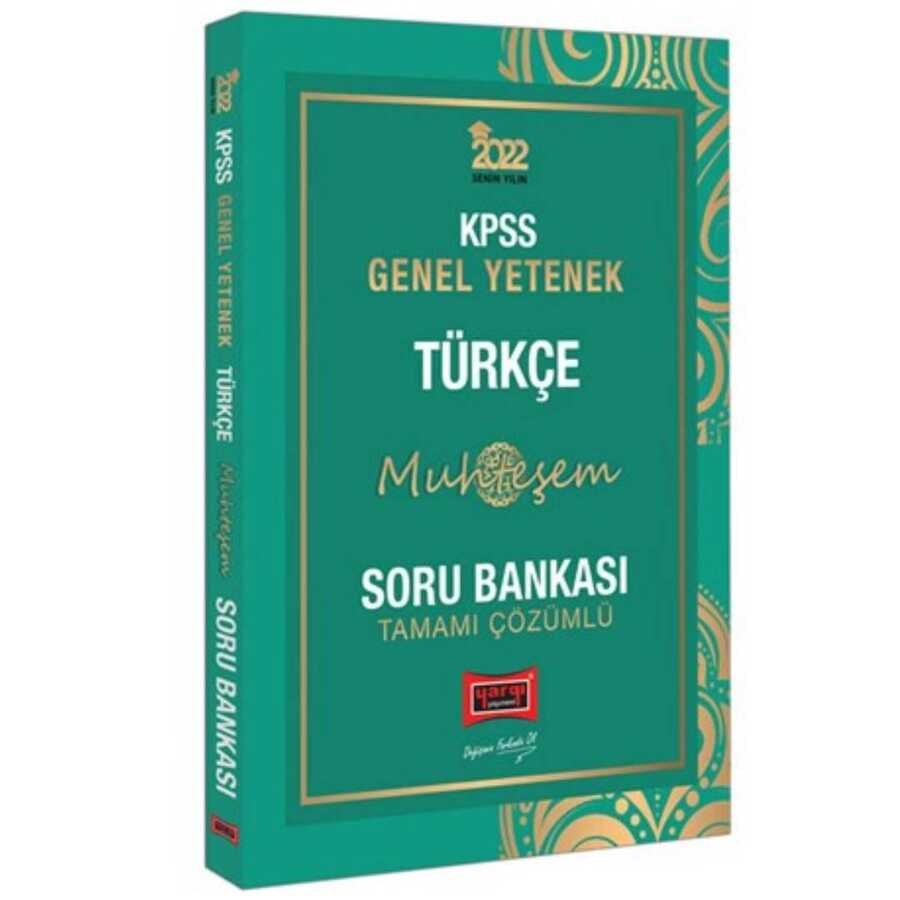 2022 KPSS Türkçe Muhteşem Soru Bankası Çözümlü