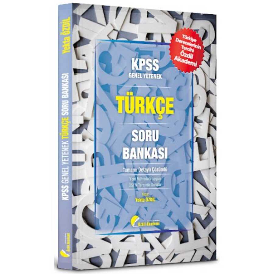 KPSS Türkçe Soru Bankası Çözümlü - Yekta Özdil