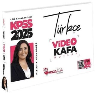 Hoca Kafası Yayınları 2023 Türkçe Video Ders Notları Öznur Saat Yıldırım - 1