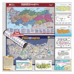 KPSS TYT AYT Efsane 10 lu Harita Seti Mehmet Eğit - Eğit Akademi