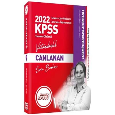 2022 KPSS Vatandaşlık Tamamı Çözümlü Canlanan Soru Bankası - 1