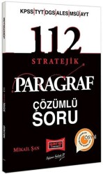 SÜPER FİYAT Yargı KPSS TYT DGS ALES MSÜ AYT 112 Stratejik Paragraf Soru Bankası Çözümlü - Mikail Şan - Yargı Yayınevi
