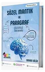 TKM Akademi 2022 KPSS YKS Sözel Mantık ve Paragraf Soru Bankası Çözümlü - TKM Akademi