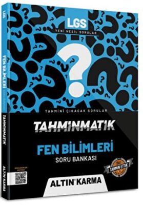 Altınkarma Tahminmatik LGS 8. Sınıf Fen Bilimleri Soru Bankası - 1