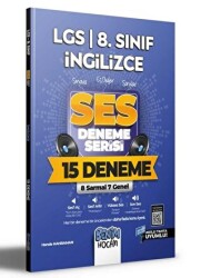 LGS 8. Sınıf İngilizce SES Deneme Serisi 15 Deneme - Benim Hocam Yayınları