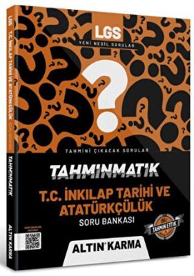 Altınkarma Tahminmatik LGS 8. Sınıf T.C. İnkilap Tarihi ve Atatürkçülük Soru Bankası - 1