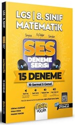 LGS 8. Sınıf Matematik SES Deneme Serisi 15 Deneme - Benim Hocam Yayınları