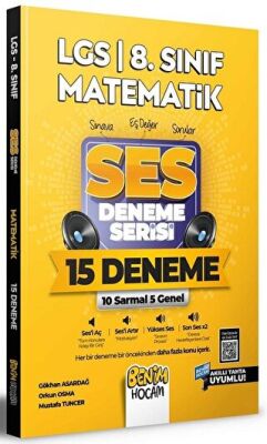 LGS 8. Sınıf Matematik SES Deneme Serisi 15 Deneme - 1