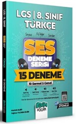 2022 LGS 8. Sınıf Türkçe SES Deneme Serisi 15 Deneme - Benim Hocam Yayınları