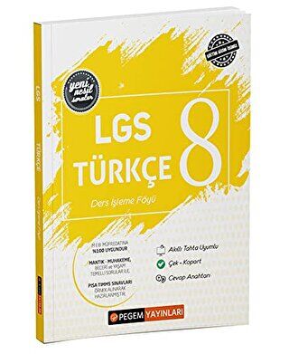 2022 LGS Türkçe Ders İşleme Föyü - 1