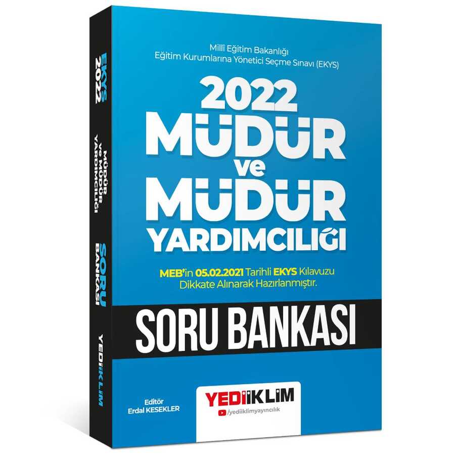 2022 MEB EKYS Müdür ve Müdür Yardımcılığı Soru Bankası