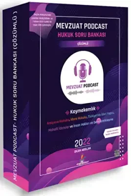 2022 Mevzuat Podcast Hukuk Soru Bankası Çözümlü - 1