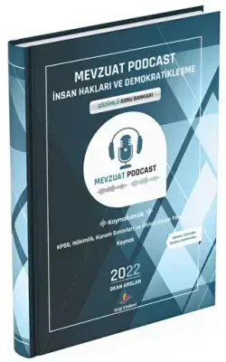 2022 Mevzuat Podcast İnsan Hakları ve Demokratikleşme Çözümlü Soru Bankası - 1