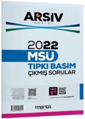 Marka Yayınları 2022 MSÜ Çıkmış Sorular Tamamı Video Çözümlü - 1