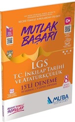 Muba Mutlak Başarı Lgs Tc İnkılap Tarihi Ve Atatürkçülük 15`li Deneme - Muba Yayınları