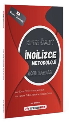 Dijital Hoca ÖABT İngilizce Öğretmenliği Metodoloji Video Çözümlü Soru Bankası - 1